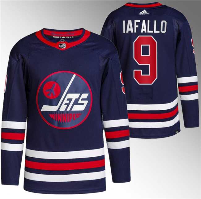 Men's Winnipeg Jets #9 Alex Iafallo 2021-22 Navy Stitched Jersey,We sell and wholesale Men's Winnipeg Jets #9 Alex Iafallo 2021-22 Navy Stitched Jersey on line form chian!